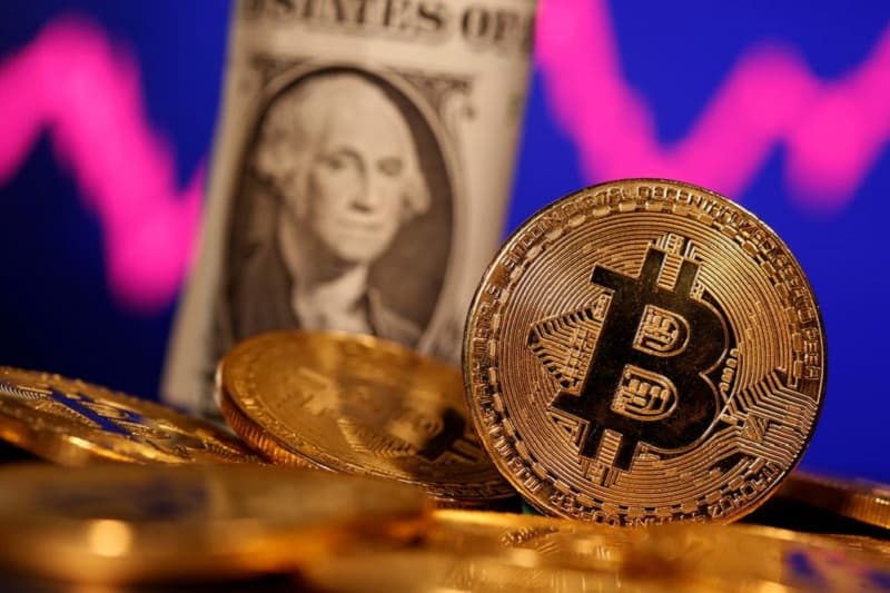 Bitcoin hit a six-week high above $74,000 today.