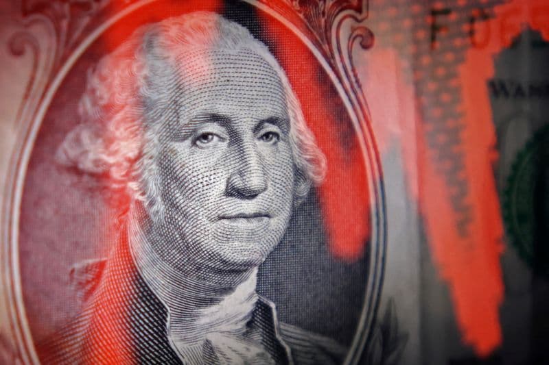 The dollar has been falling for the tenth day in a row, something it hasn't done in 50 years